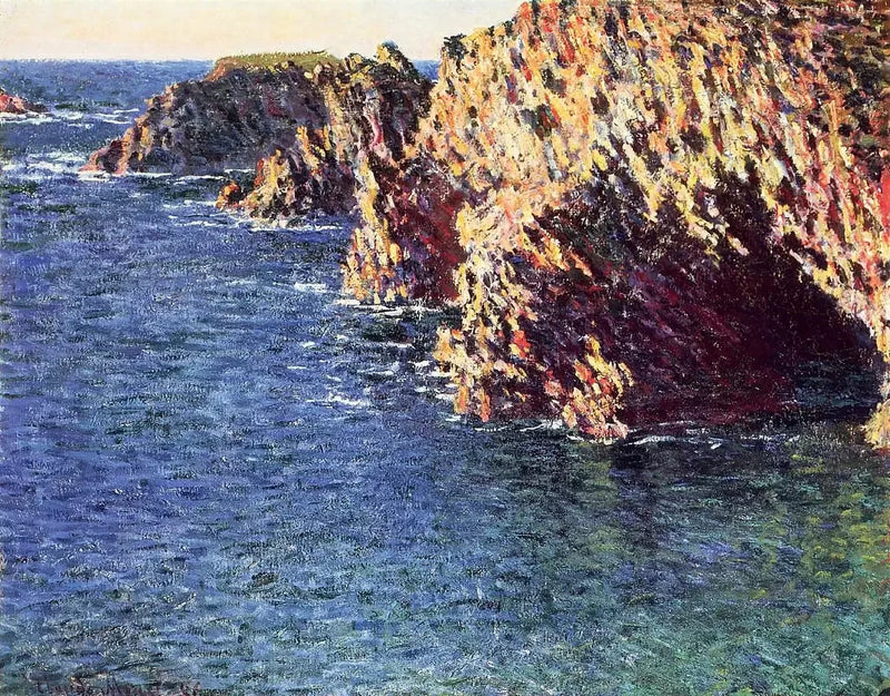 Grot van Port-Domois W1114 - Claude Monet