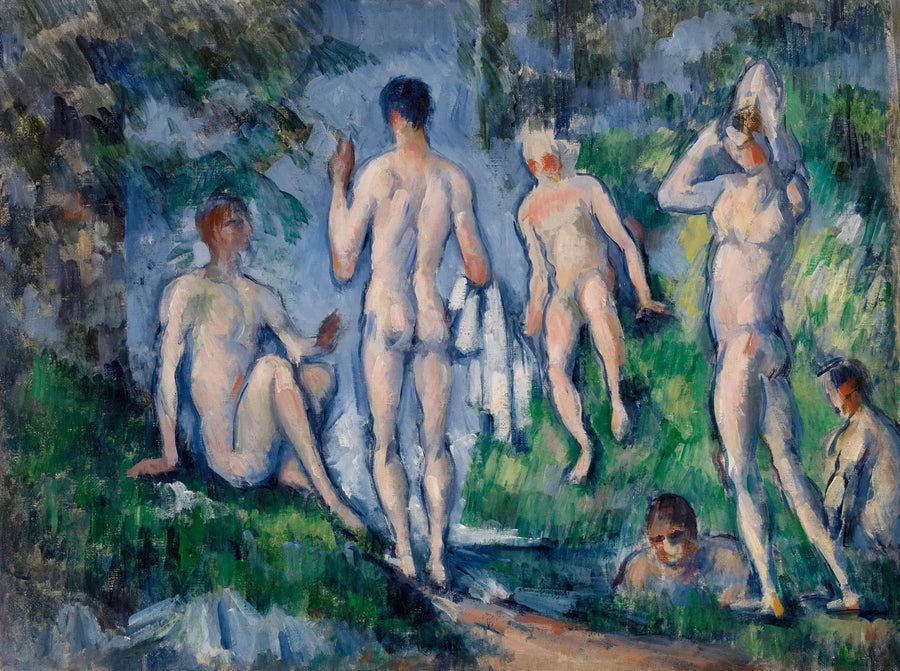 Groep baders - Paul Cézanne