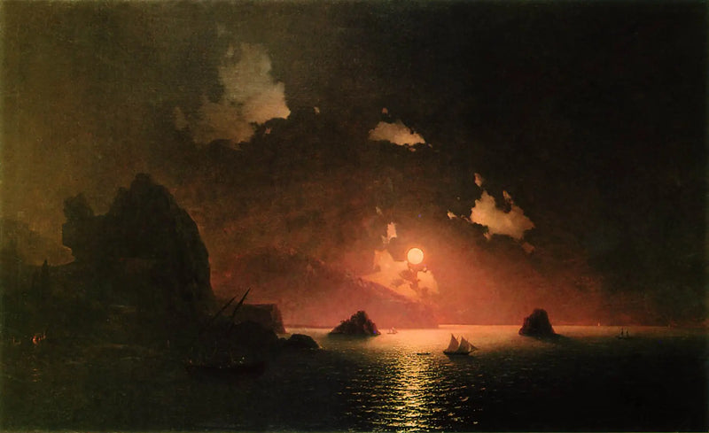 Gurzuf de nacht - Ivan Aïvazovski

Source:
Gurzuf la nuit - Ivan Aïvazovski
