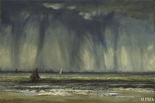 Gustave Courbet, Die Wasserhose - Gustave Courbet - Reproductions de tableaux et peintures haut de gamme