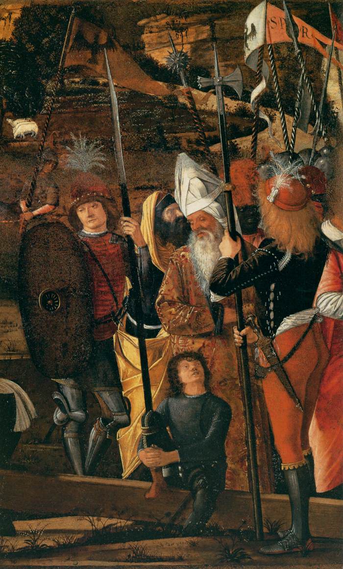 Hallebardiers en Ouderen - Vittore Carpaccio