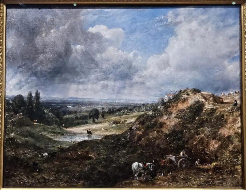 Hampstead Heath, Branch Hill-meer - John Constable