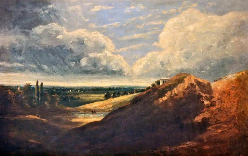 Hampstead Heath, Branch Hill-meer - John Constable