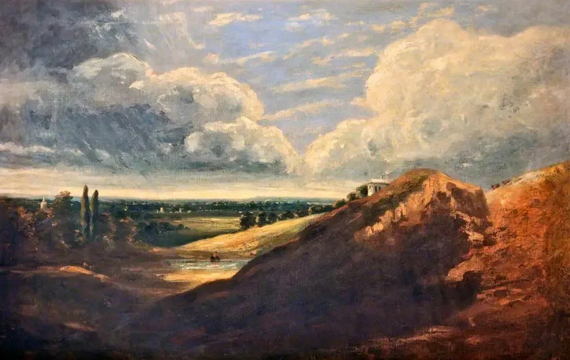 Hampstead Heath, Branch Hill-meer - John Constable