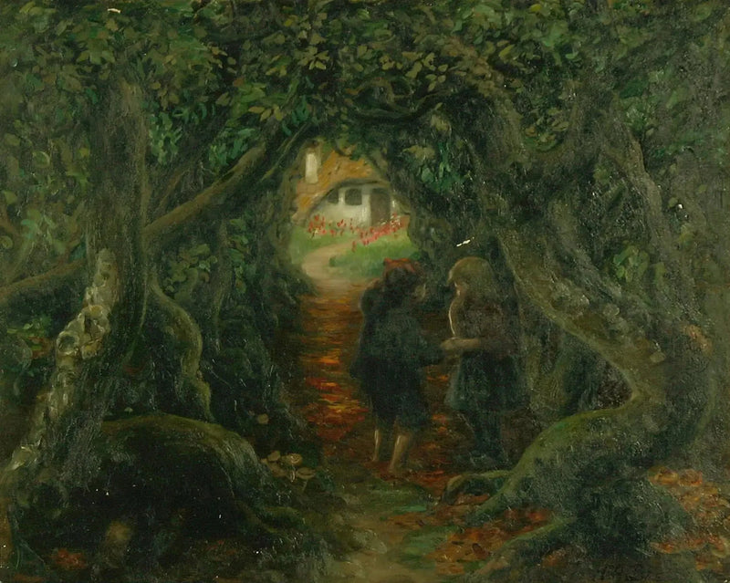 Hansel en Gretel bij de heks. - H. A. Brendekilde

Source:
Hansel et Gretel chez la sorcière. - H. A. Brendekilde