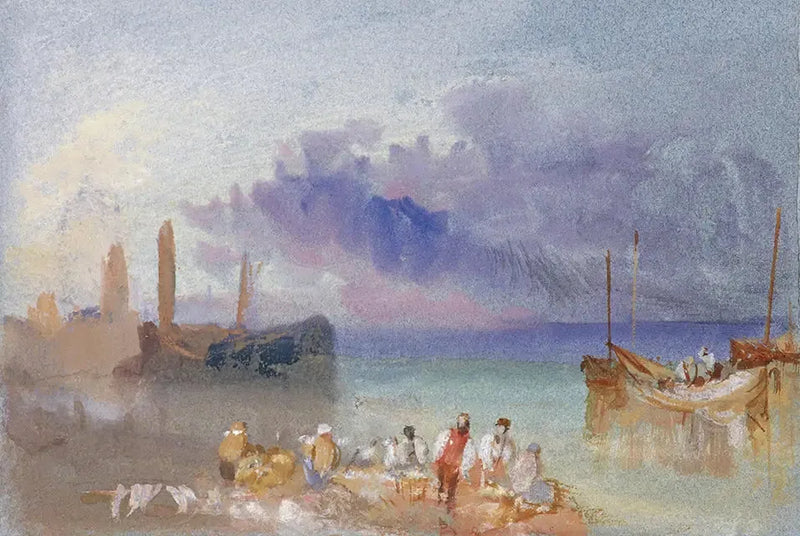Havenzicht - J. M. W. Turner