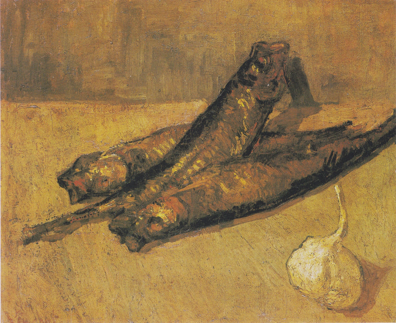 Stilleven met een knoop en een ui - Vincent van Gogh