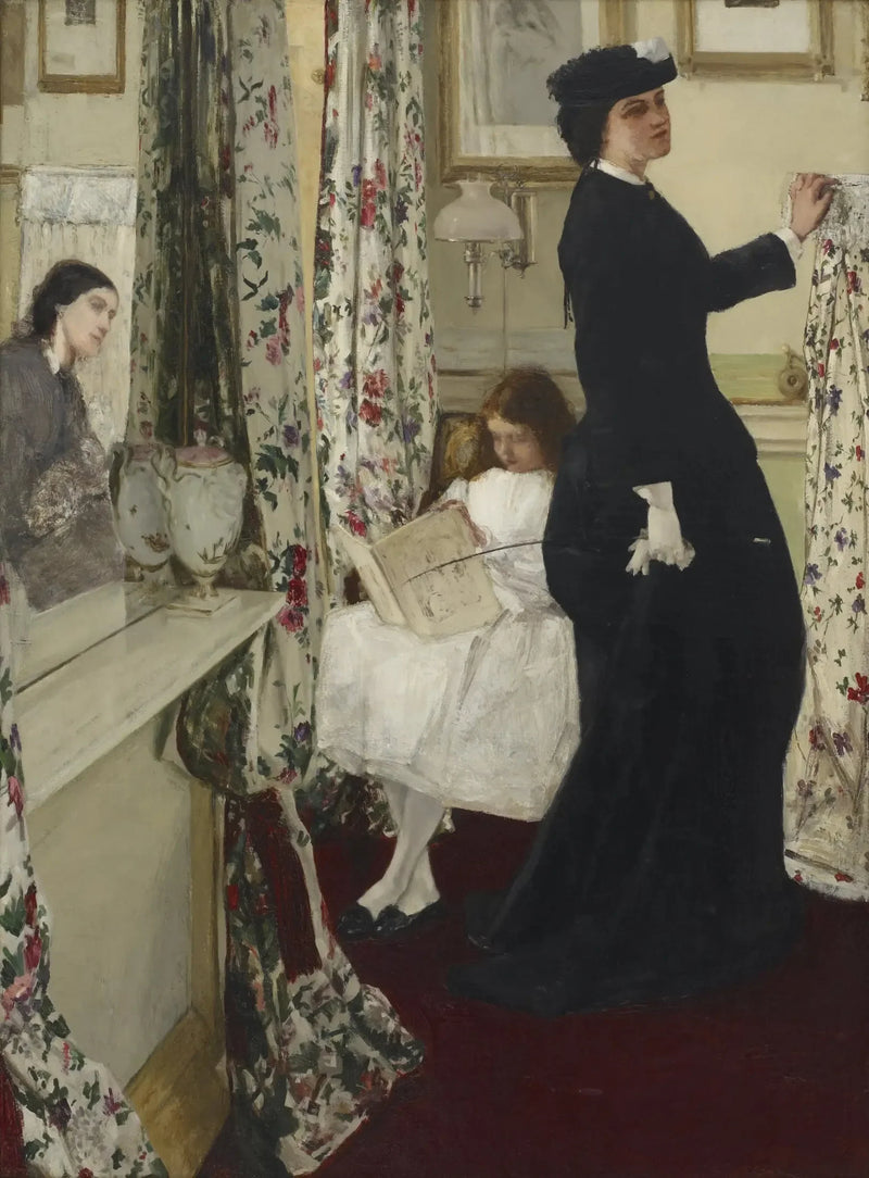 Harmonie in groen en roze: de muziekzaal - James Abbott McNeill Whistler