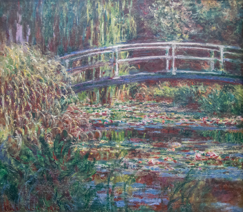 De vijver met waterlelies, Roze harmonie - Claude Monet