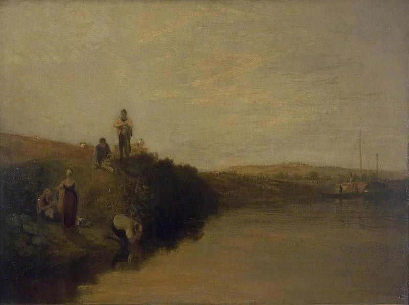 Oogst Diner, Kingston Bank - J. M. W. Turner