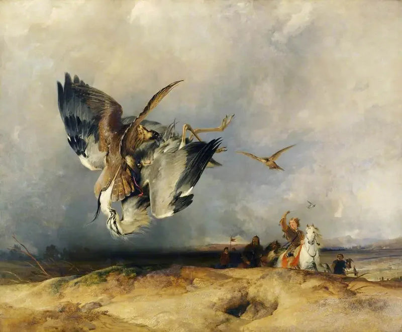 Hawking in de oude tijden - Edwin Henry Landseer

Source:
Hawking dans les temps anciens - Edwin Henry Landseer