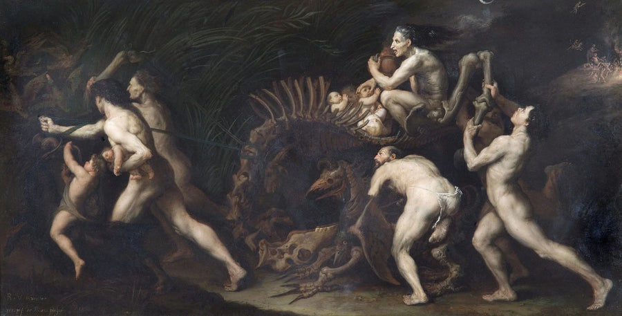 Hécate: Processie naar een heksenbeker - Jusepe de Ribera