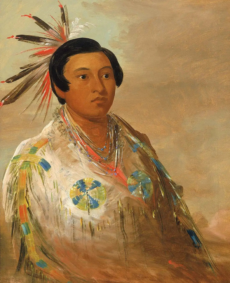 Reproductie van een schilderij van een jonge man - George Catlin

Source:
Hee-doh'ge-ats, un jeune homme - George Catlin