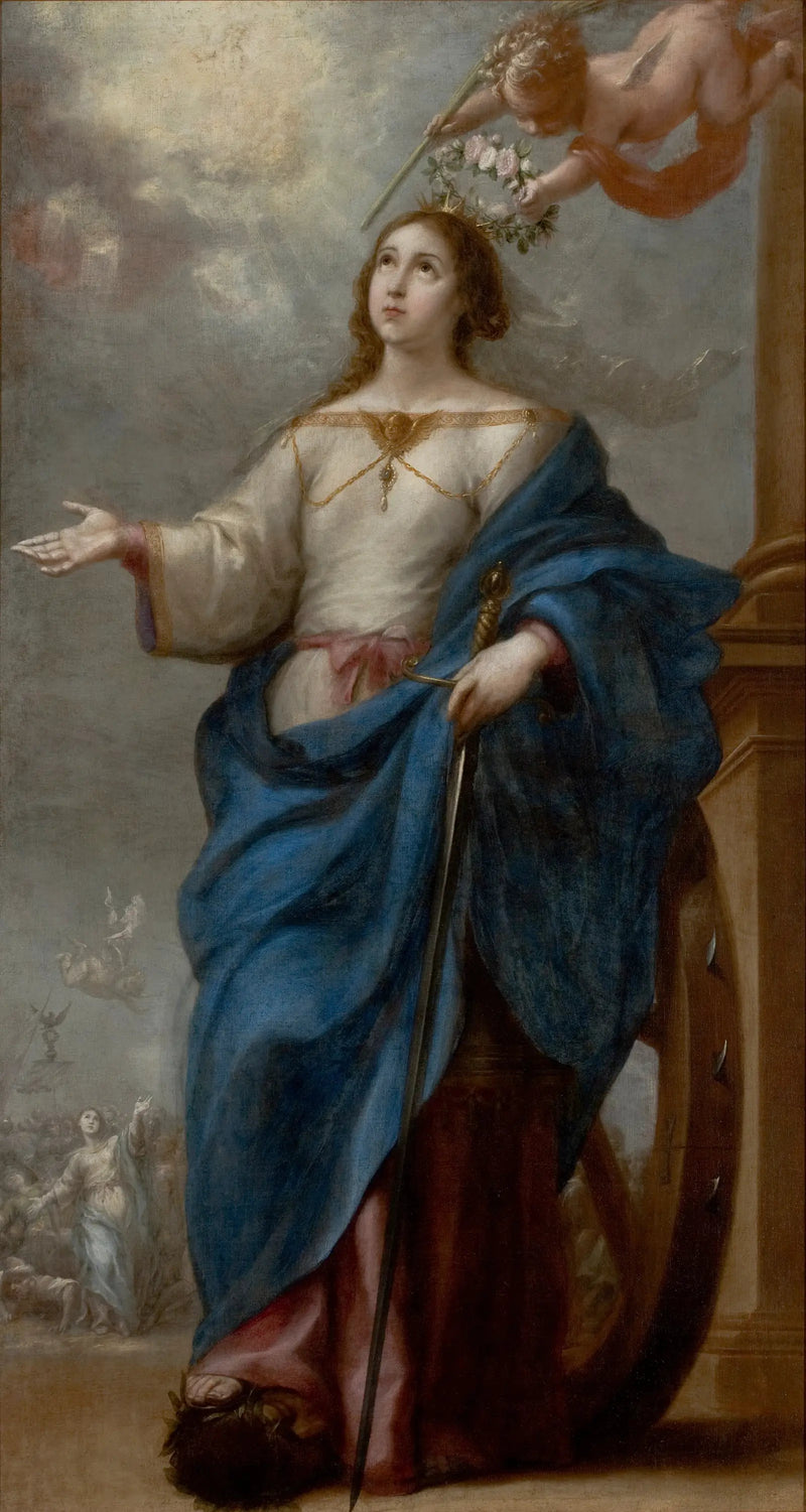 Heilige Katharina van Alexandrië - Bartolomé Esteban Murillo

Source:
Heilige Katharina von Alexandrien - Bartolomé Esteban Murillo