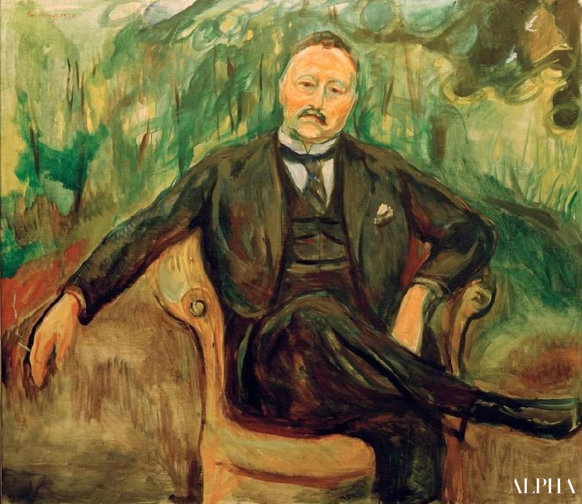 Heinrich Hudtwalcker - Edvard Munch - Reproducties van schilderijen en hoogwaardige schilderijen