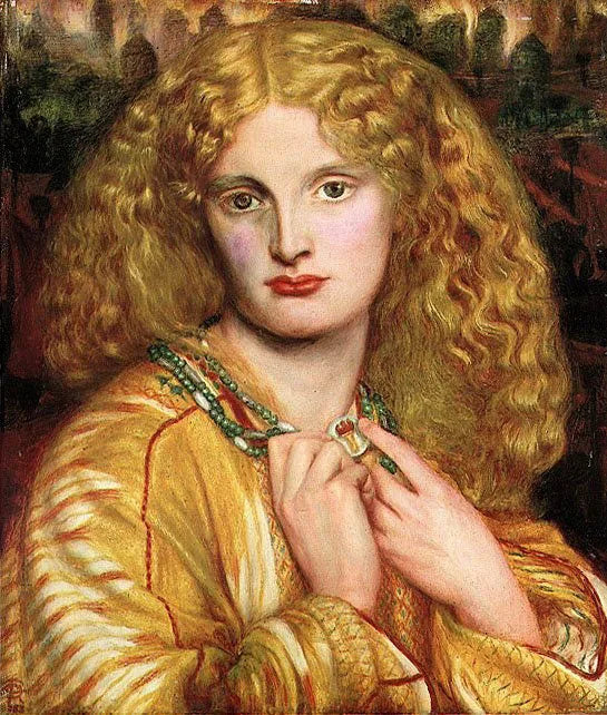 Hélène van Troje - Dante Gabriel Rossetti