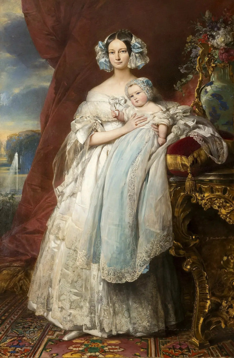 Hélène-Louise, prinses van Mecklenburg, hertogin van Orléans (1814-1858) - Franz Xaver Winterhalter

Source:
Hélène-Louise, princesse de Mecklenbourg, duchesse d'Orléans (1814-1858) - Franz Xaver Winterhalter