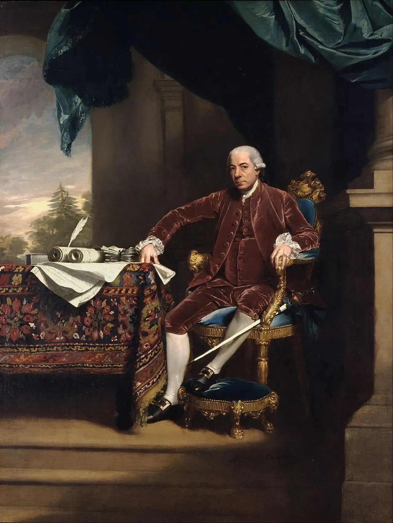 Henri Laurens - John Singleton Copley image 1 copie peinte à la main à l’huile