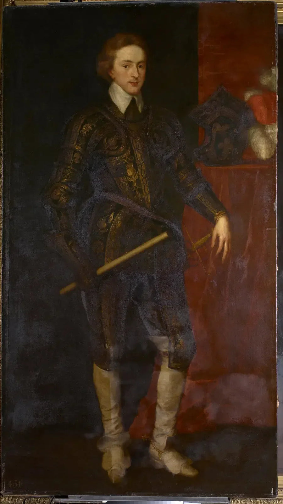 Henri, prins van Wales, zoon van Jacobus I en VI (1594-1612) - Antoine van Dyck

Source:
Henri, prince de Galles, fils de Jacques Ier et VI (1594-1612) - Antoine van Dyck