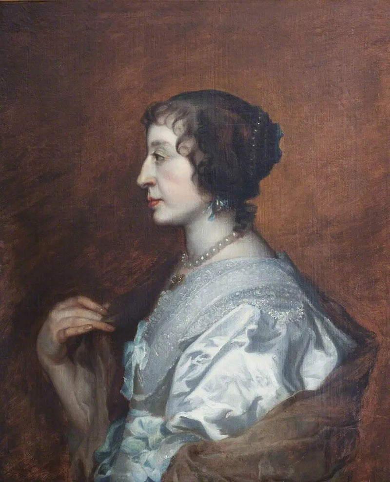 Henriette Marie (1609–1669) - Antoine van Dyck

Source:
Henriette Marie (1609–1669) - Antoine van Dyck