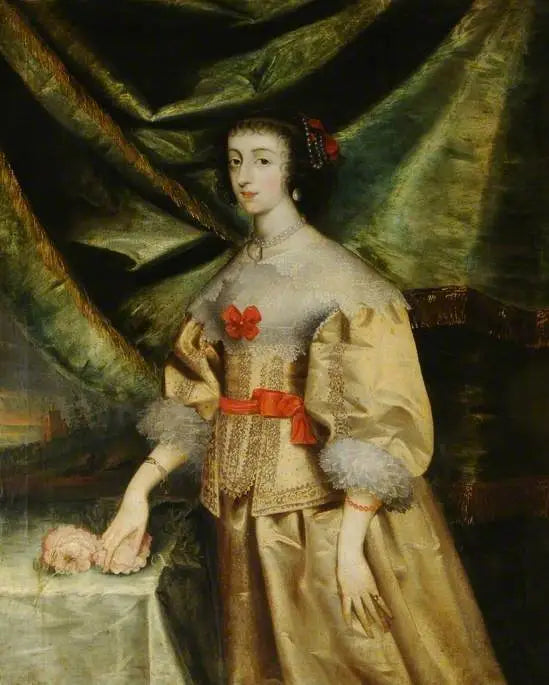 Henriette Marie (1609–1669) - Antoine van Dyck

Source:
Henriette Marie (1609–1669) - Antoine van Dyck