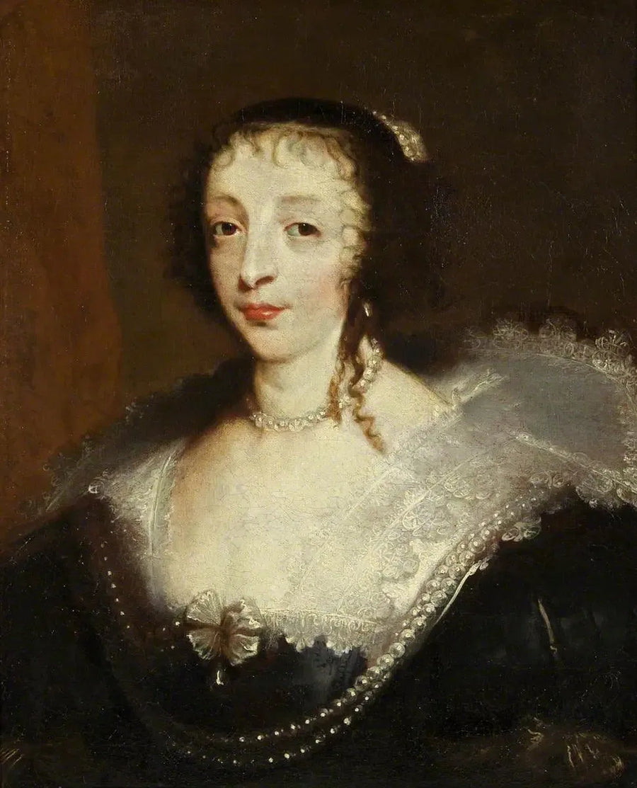 Henriette Marie (1609–1669), koningin van Karel I - Antoine van Dyck

Source:
Henriette Marie (1609–1669), reine de Charles Ier - Antoine van Dyck