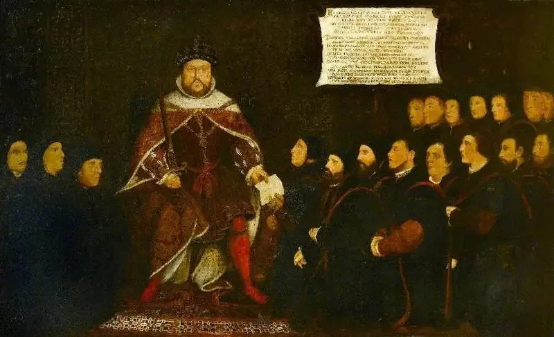 Henry VIII en de Barbierschirurgen - Hans Holbein de Jonge

Source:
Henry VIII and the Barber Surgeons - Hans Holbein le Jeune