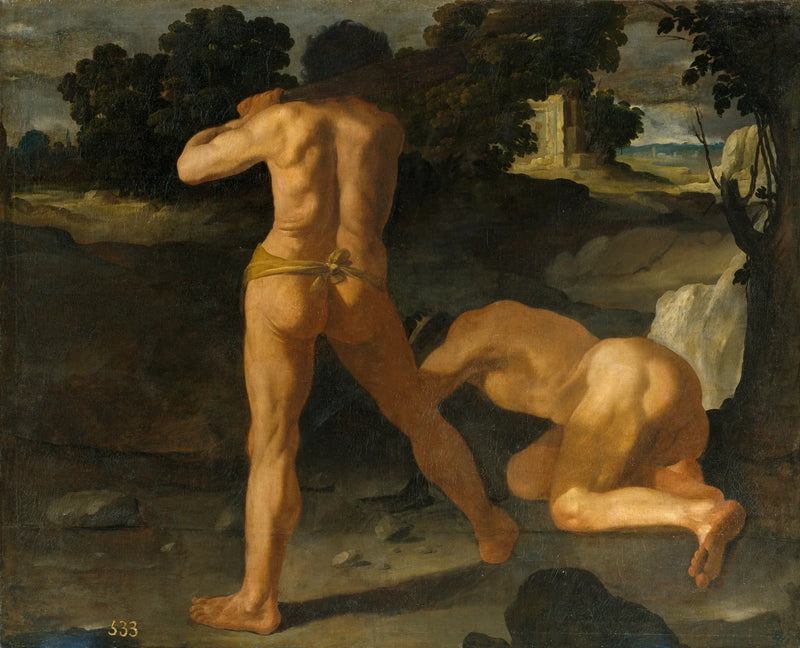 Hercules verslaat koning Geryon - Francisco de Zurbarán