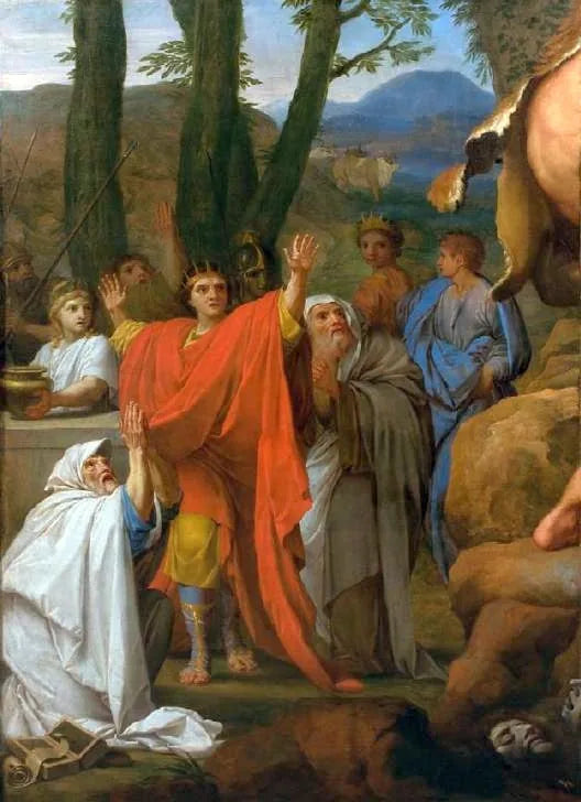 Hercules de strijder Cacus - Eustache Le Sueur