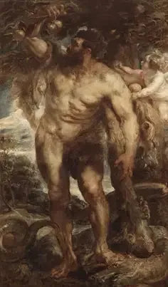 Hercules in de tuin van de Hesperiden - Peter Paul Rubens
