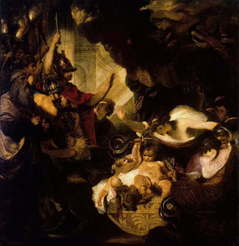 Hercule kind die de slangen verstikt - Joshua Reynolds

Source:
Hercule enfant étranglant les serpents - Joshua Reynolds