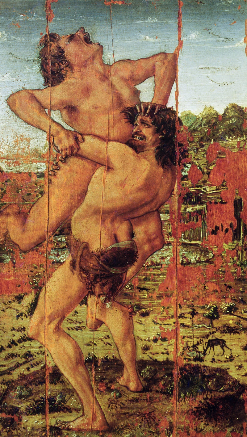 Hercules en Antaeus - Cosimo Tura