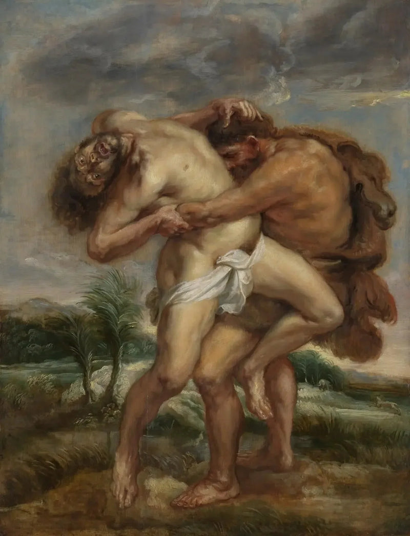 Herkules en Antaeus - Peter Paul Rubens