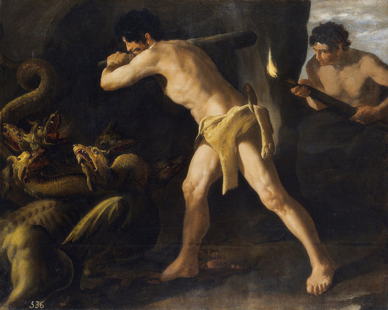 Hercules en de Hydra - Francisco de Zurbarán