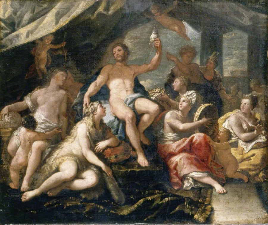 Hercules en Omfale - Luca Giordano