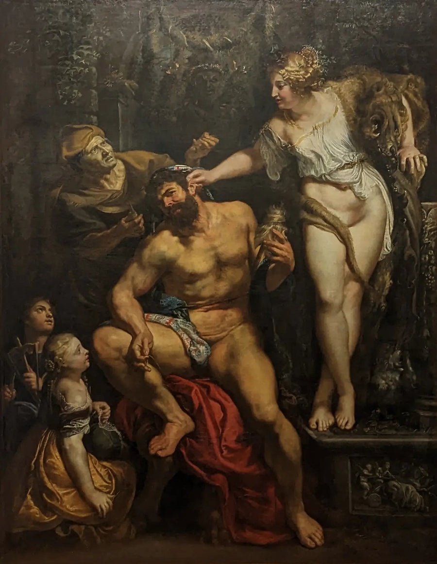 Hercules en Omphale - Peter Paul Rubens