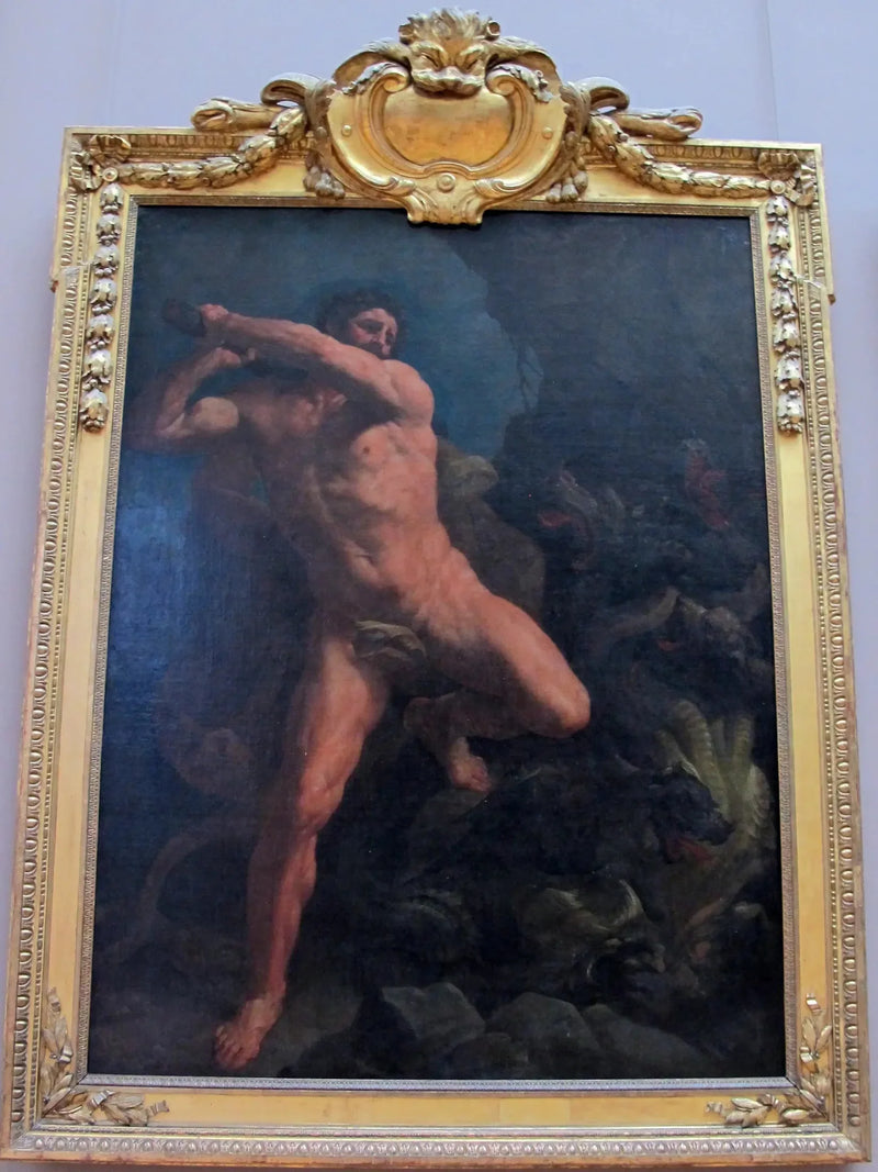 Hercules die de Hydra van Lerna verslaat - Guido Reni
