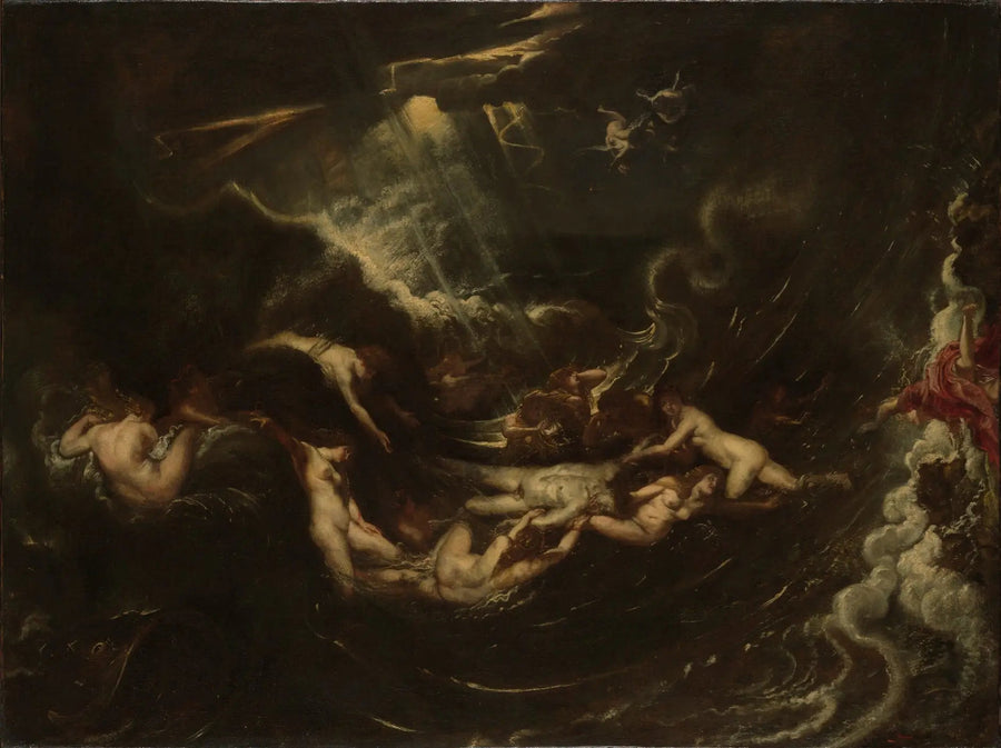 Héro en Léandre - Peter Paul Rubens