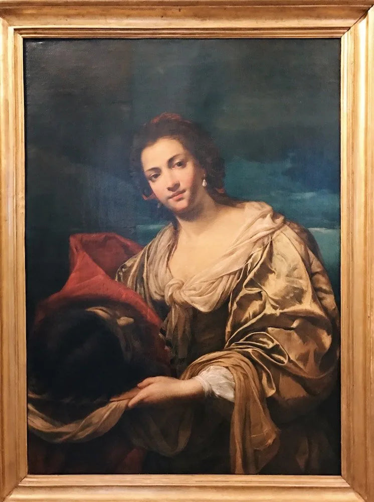 Hérodiade en het hoofd van Johannes de Doper - Simon Vouet