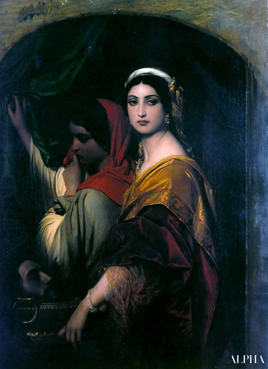 Hérodias - Paul Delaroche - Reproducties van schilderijen en hoogwaardige schilderijen