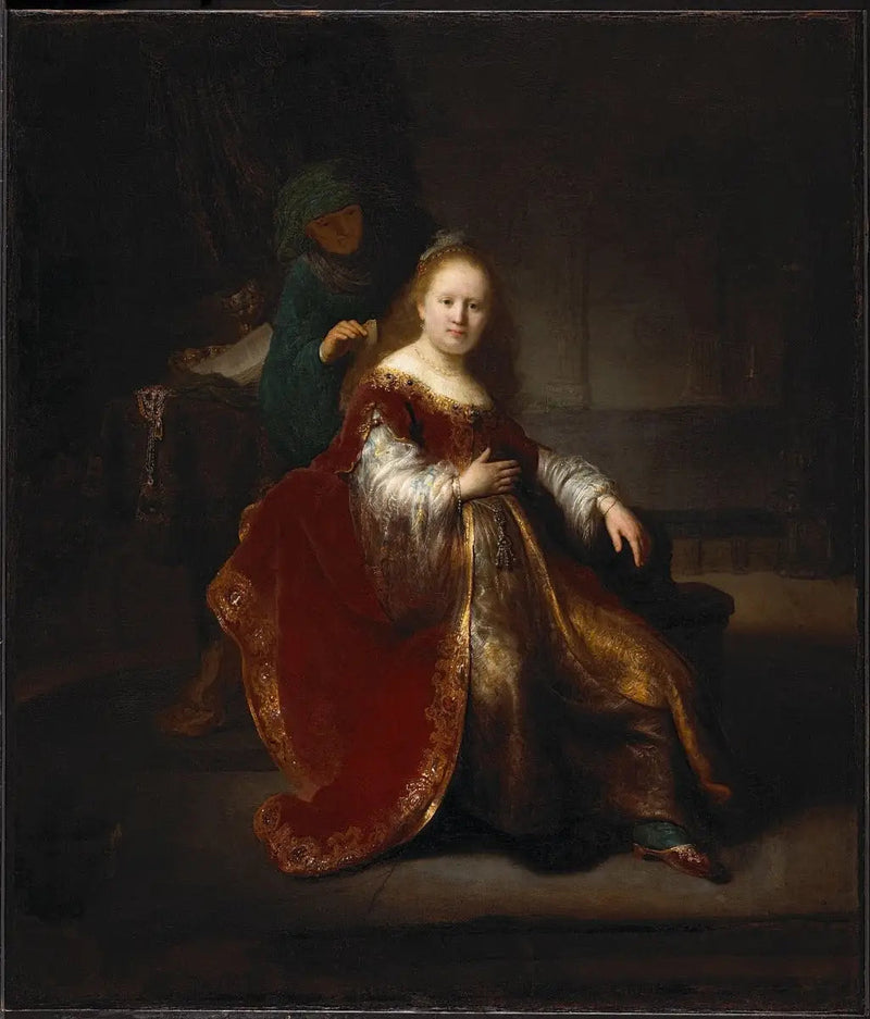 Heldin van het Oude Testament - Rembrandt