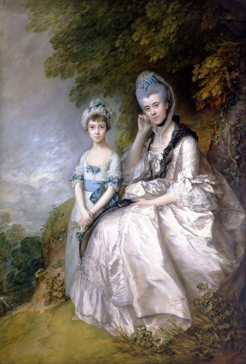 Hester, gravin van Sussex, en haar dochter, Lady Barbara Yelverton - Thomas Gainsborough

Source:
Hester, comtesse de Sussex, et sa fille, Lady Barbara Yelverton - Thomas Gainsborough