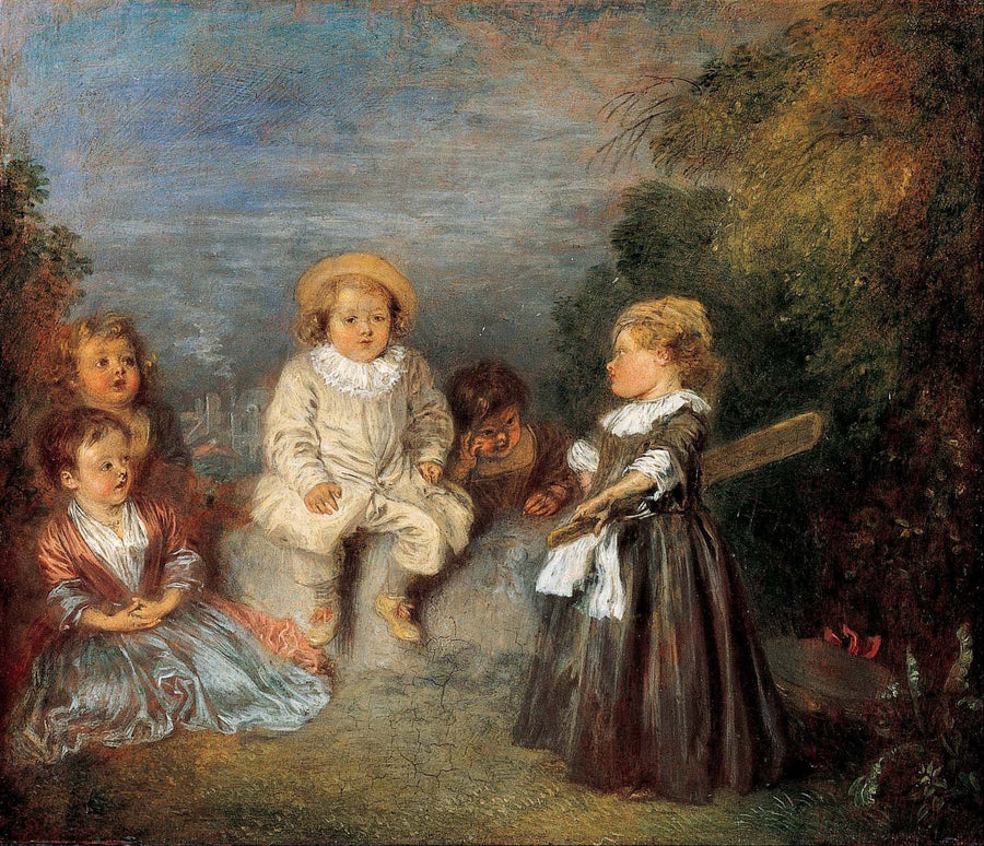 Gelukkig leeftijd! Gouden Eeuw - Antoine Watteau