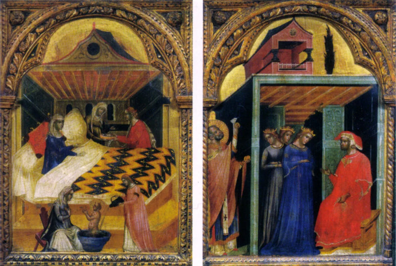 Geschiedenis van Sint-Nicolaas van Bari - Paolo Veneziano