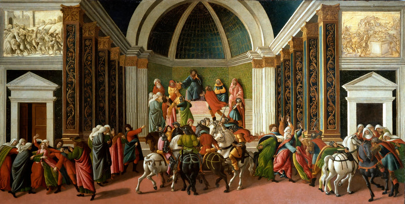 Geschiedenis van Virginia Romana - Sandro Botticelli
