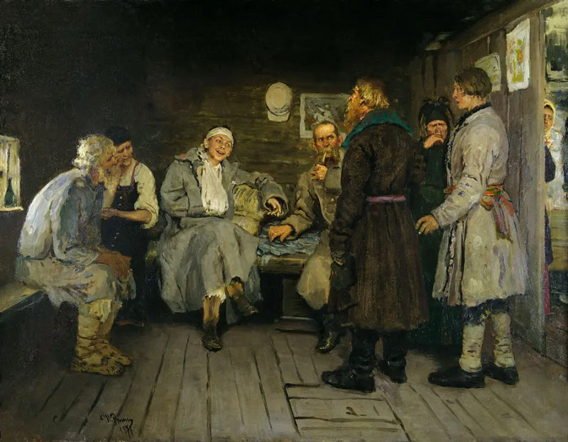 Het verhaal van een soldaat - Ilya Repin