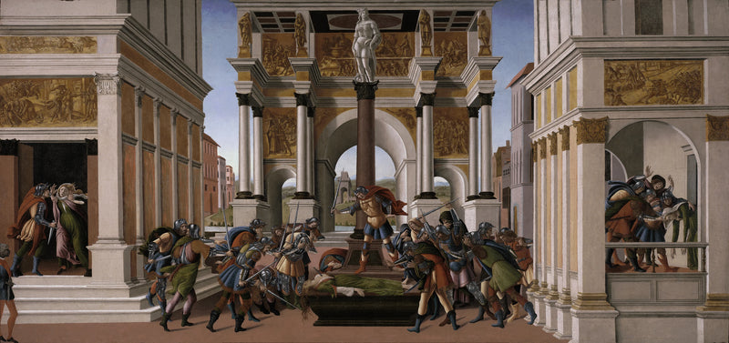 De Tragédie van Lucretia - Sandro Botticelli