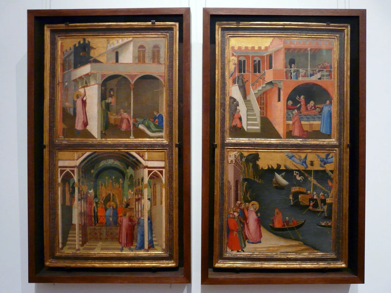 Verhalen van Sint-Nicolaas - Ambrogio Lorenzetti