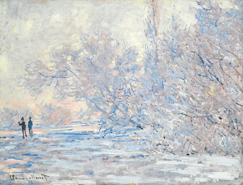 Winter in Giverny - Claude Monet