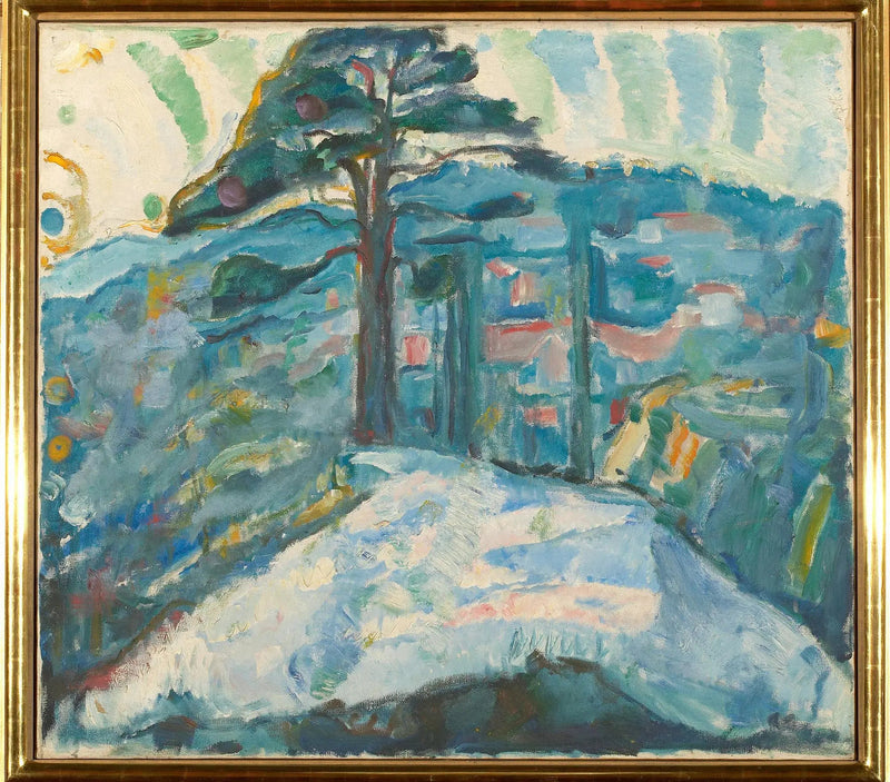 Winter in Kragerø - Edvard Munch